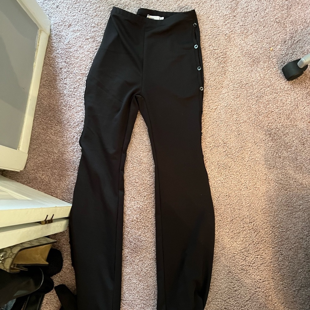 Adika cut out black going out pants! Size small worn once